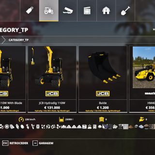 Jcb Hydradig W V Fs Farming Simulator Mod Fs Mody