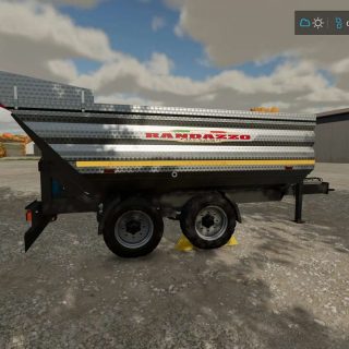 FS22 Randazzo TANDEM Przyczepa Do Winogron 2 Osie V1 0 0 0 FS25 Mody