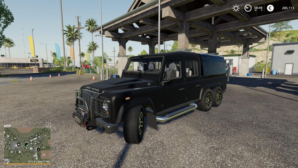 Land Rover Defender 110 v1.0 FS19 - FS25 Mody | FS22 Mody