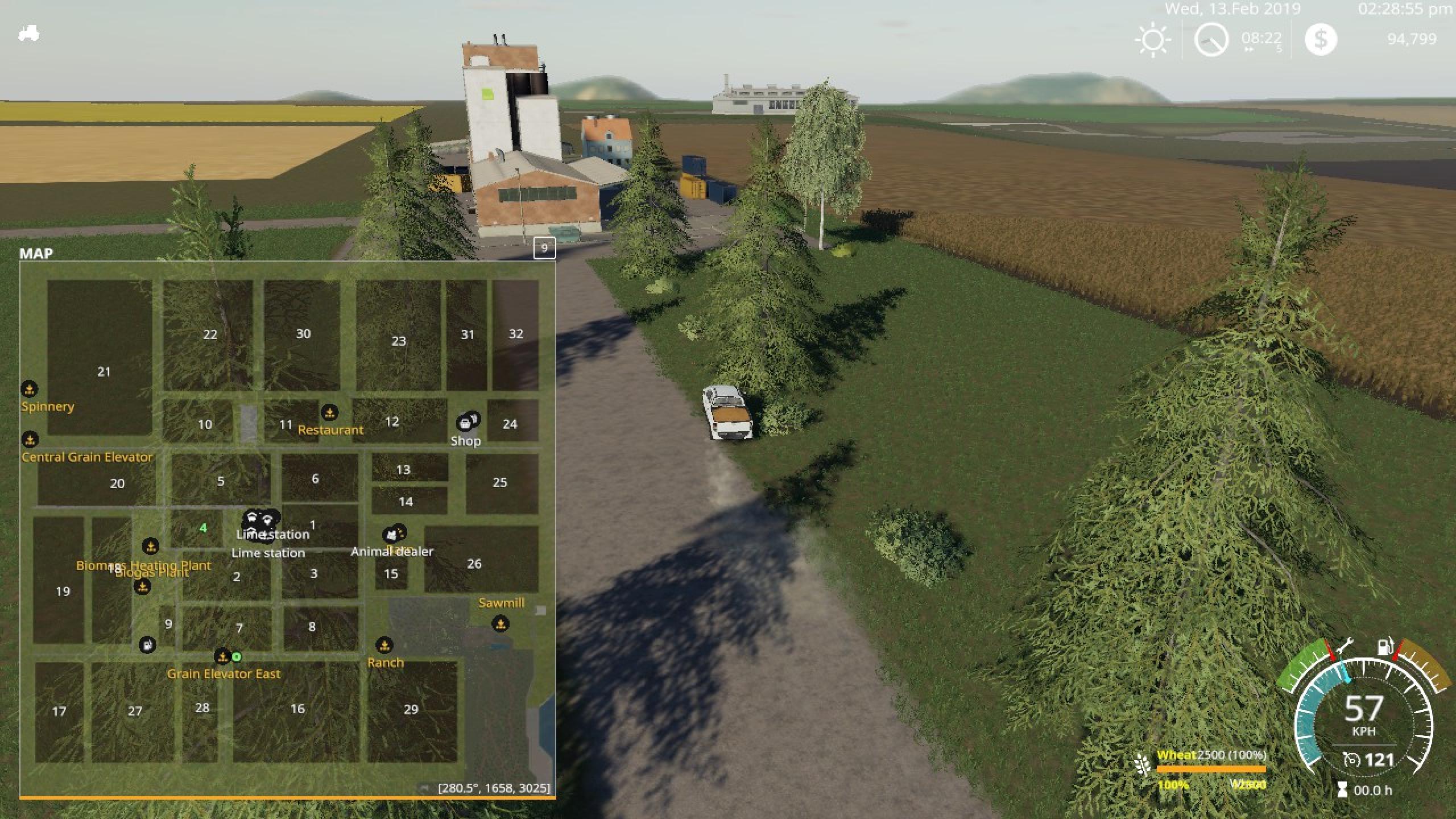 maps farming simulator 19