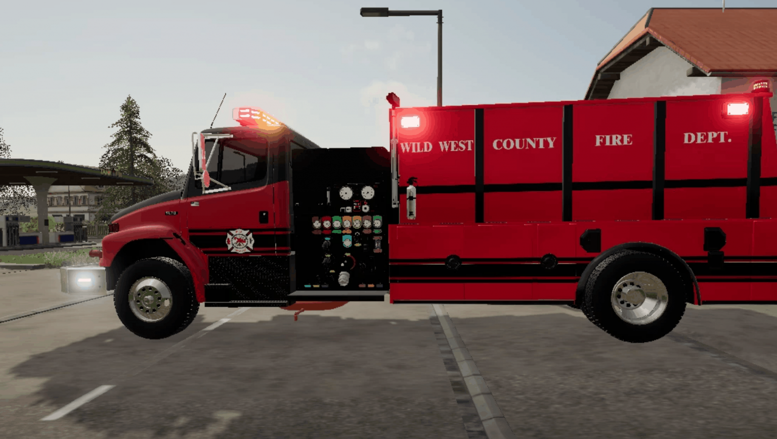 fire truck mod fs19