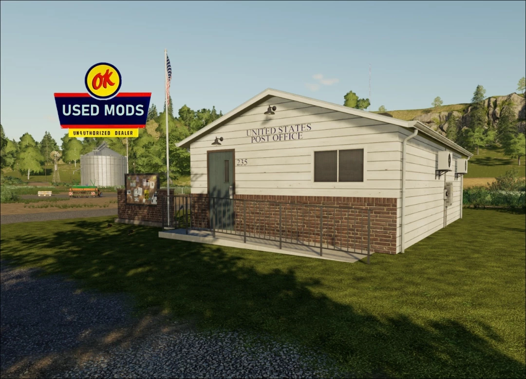 A Ok Placable Post Office V10 Fs19 Farming Simulator 22 Mod Fs19 Mody 5975