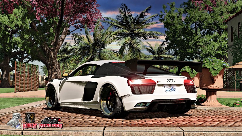 Audi R8 Alpil RSR v1.0 FS19 - FS25 Mody | FS22 Mody