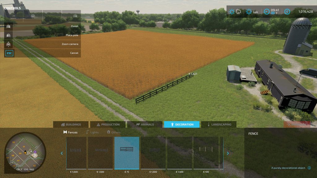 Farming Simulator 22 zawiera nowy i ulepszony tryb budowania 