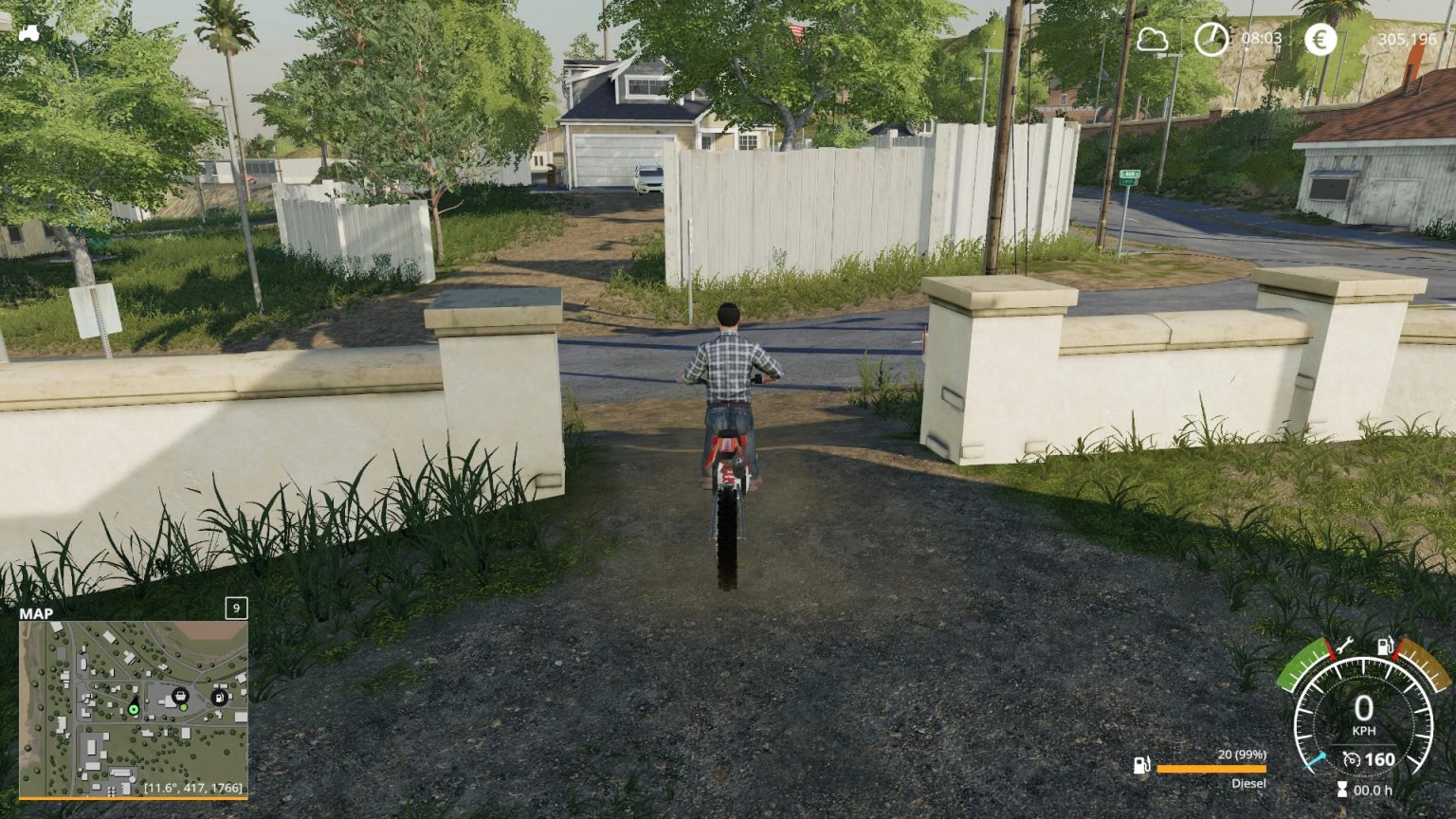 Honda dirtbike v1.0 FS19 Farming Simulator 22 Mod / FS19 Mody