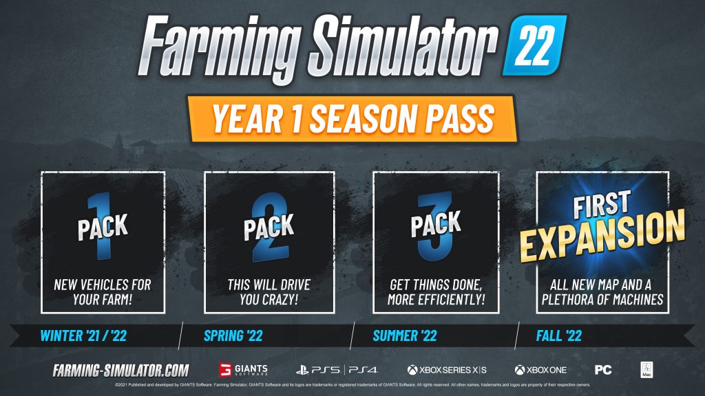 Przepustka sezonowa do Farming Simulator 22 jest dostępna w przedsprzedaży 