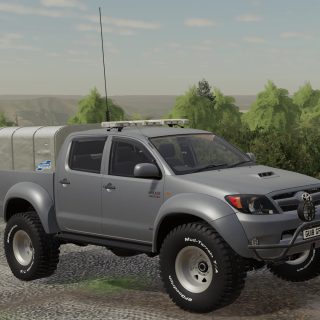 Toyota Hilux AT38 UK Edycja v1.0 FS19 - FS25 Mody | FS22 Mody