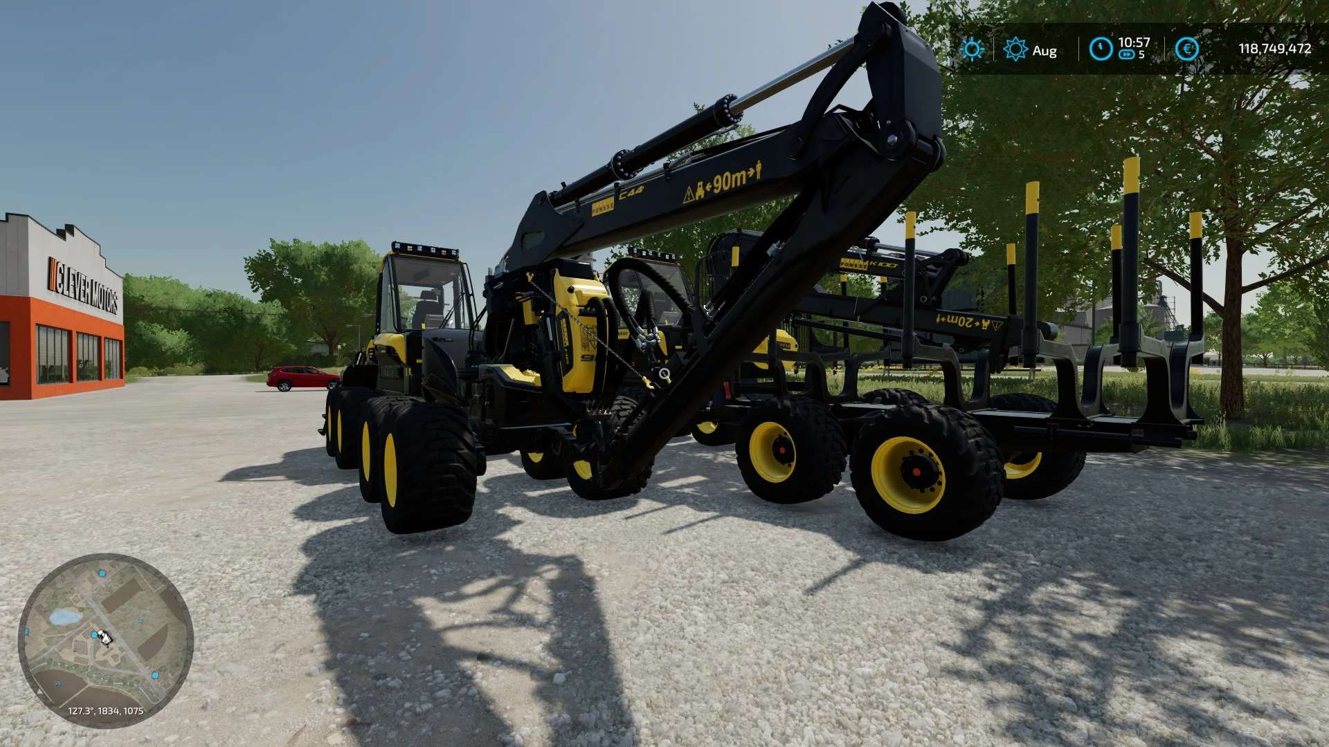 Fs22 Ponsse Bison I Cobra V10 Farming Simulator 22 Mod Fs19 Mody 8317