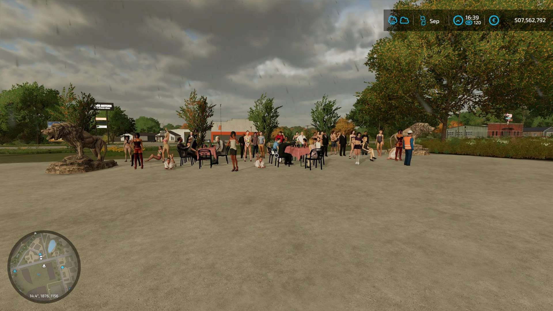 Fs22 Placeable People Odgrywanie Ról V1000 Farming Simulator 22 Mod Fs19 Mody 8507