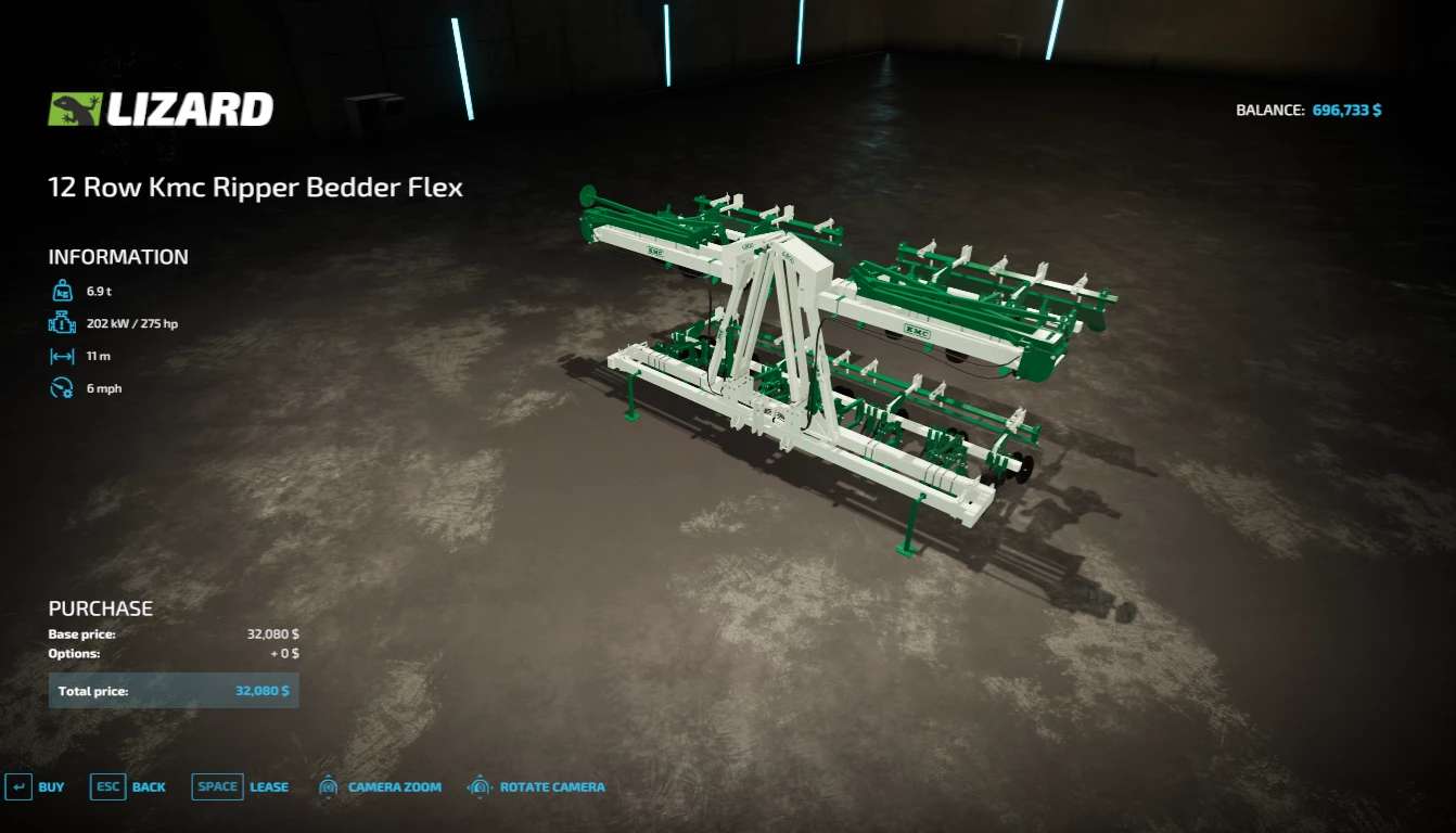 Fs22 12 Row Kmc Ripper Bedder Flex V1001 Farming Simulator 22 Mod Fs19 Mody 9842