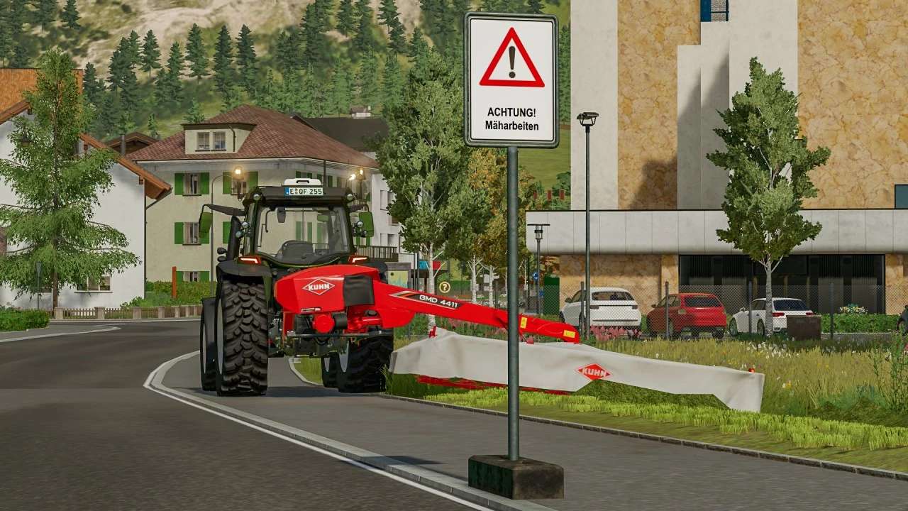 Pakiet Znaków Drogowych Fs22 Przenośny V1000 Farming Simulator 22 Mod Fs19 Mody 2429