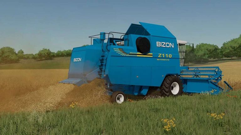 Fs22 Bizon Bs Z110 V1000 Farming Simulator 22 Mod Fs19 Mody 2687
