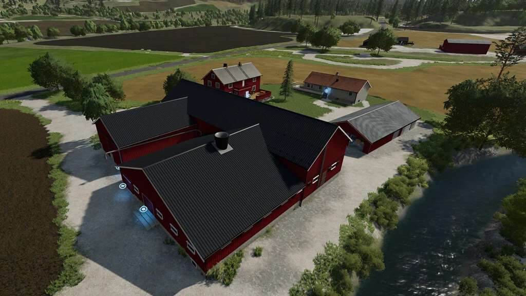 Fs22 Budynki Norwegii V1001 Farming Simulator 22 Mod Fs19 Mody 5181