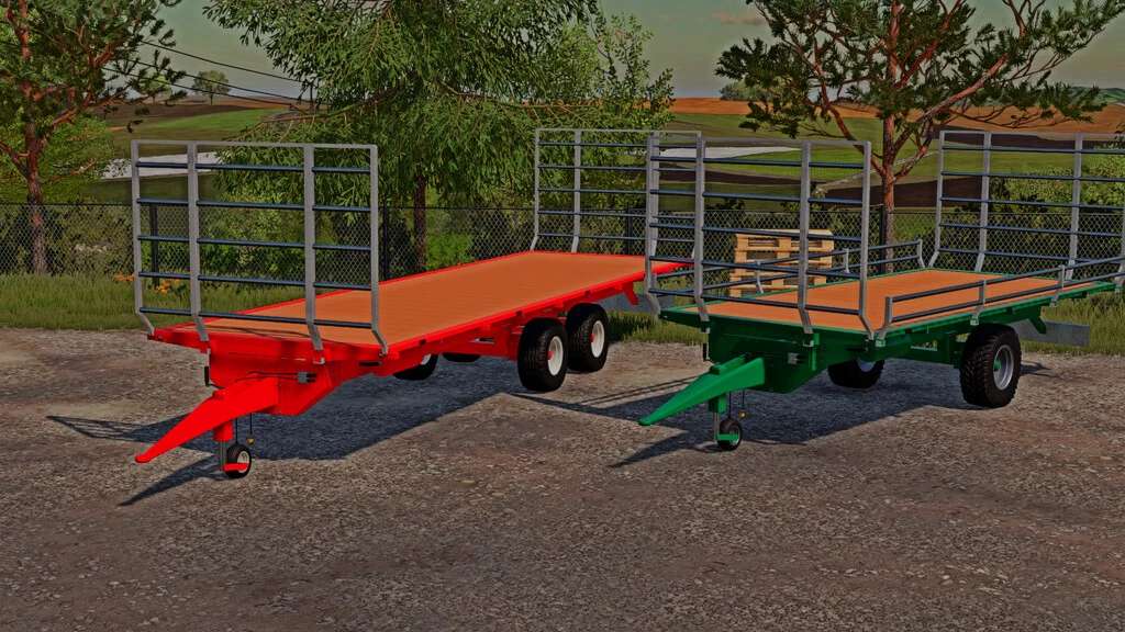 Pakiet Wielu Przyczep Fs22 V1000 Farming Simulator 22 Mod Fs19 Mody 5522