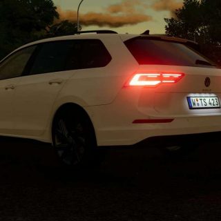 FS22 Volkswagen Golf 8 R Variant v1.0 - FS25 Mody | FS22 Mody