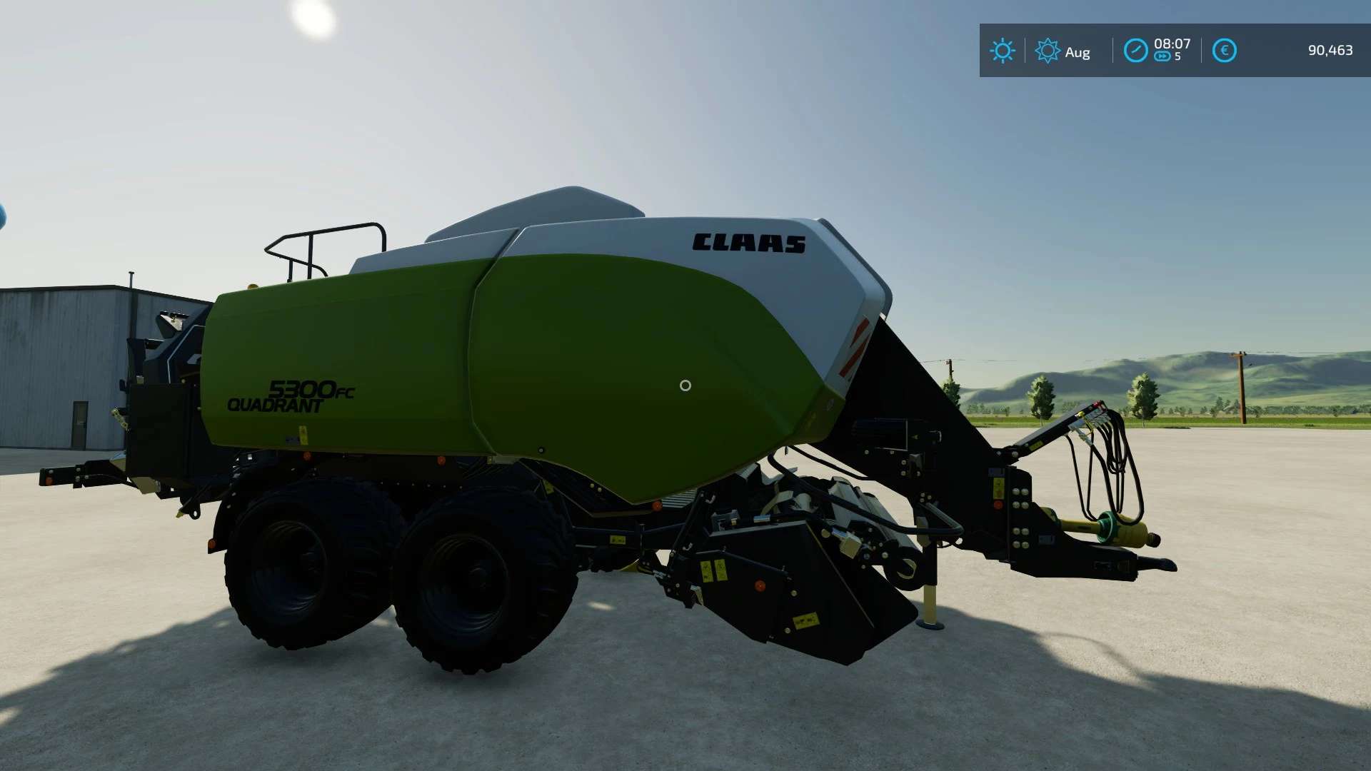 Fs22 Claas Quadrant 5300fc V1000 Farming Simulator 22 Mod Fs19 Mody 2571