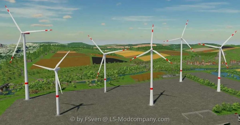 Fs General Electric Windturbines V Farming Simulator Mod Fs Mody