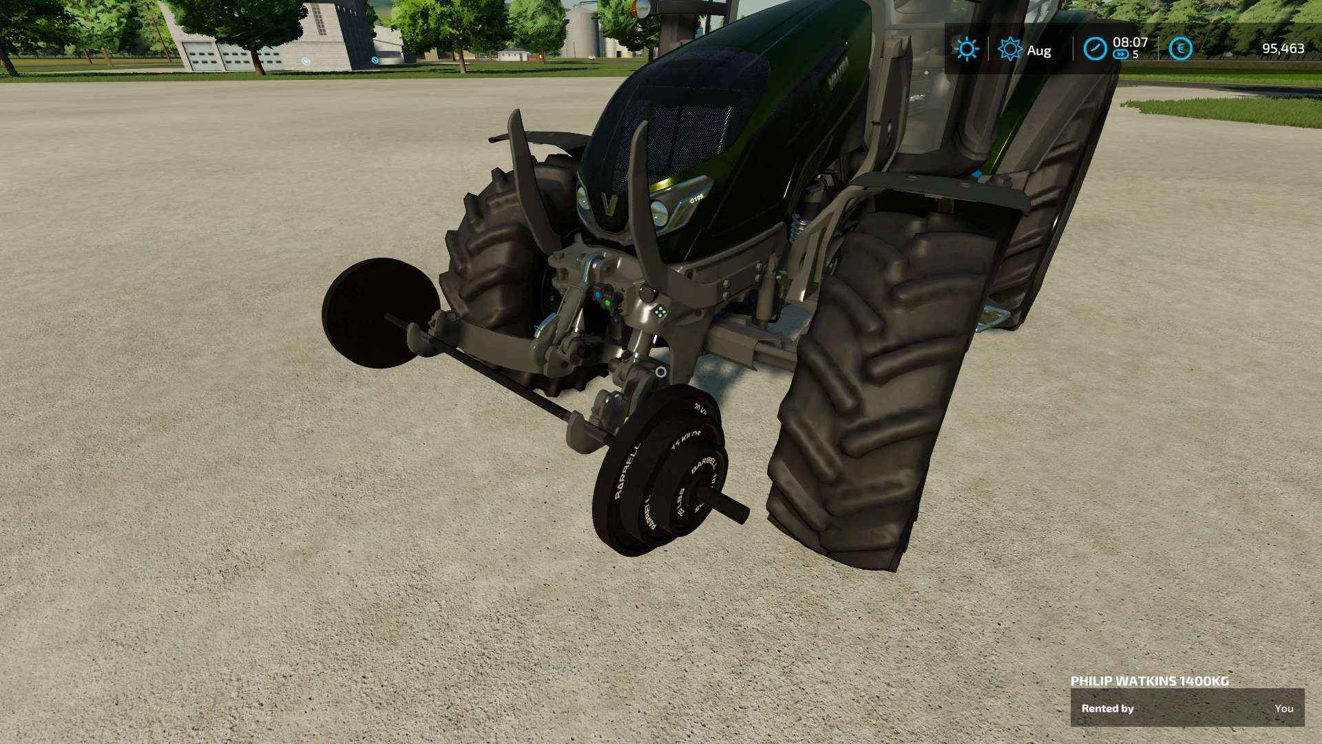 Fs22 Obciążnik Ze Sztangą V1000 Farming Simulator 22 Mod Fs19 Mody 6991