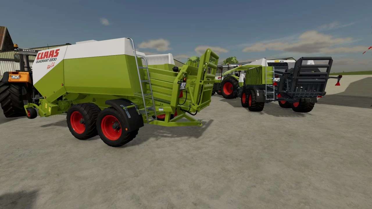 Fs22 Claas Quadrant 2200 Rc V1000 Farming Simulator 22 Mod Fs19 Mody 3495