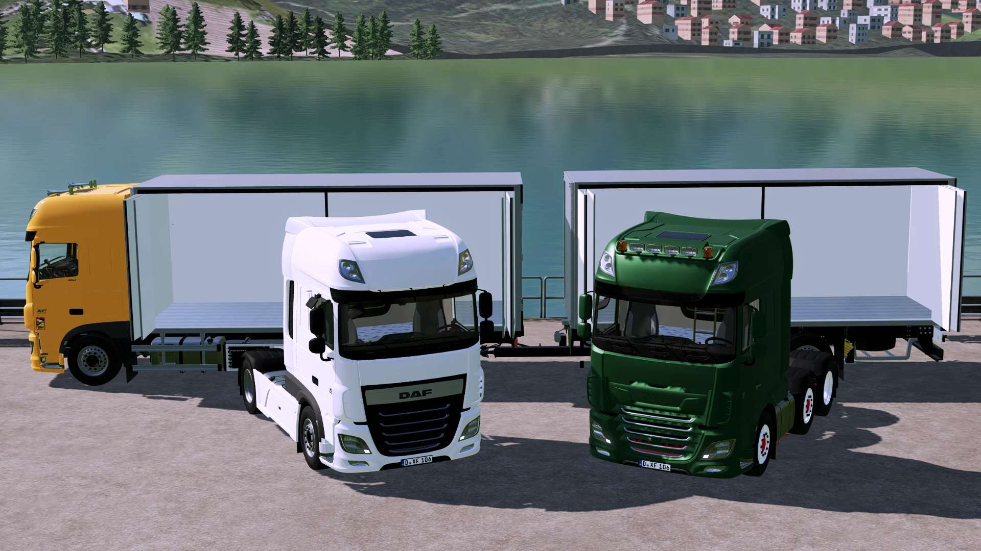 Fs22 Daf Xf 106 Przyczepa V1000 Farming Simulator 22 Mod Fs19 Mody 0333