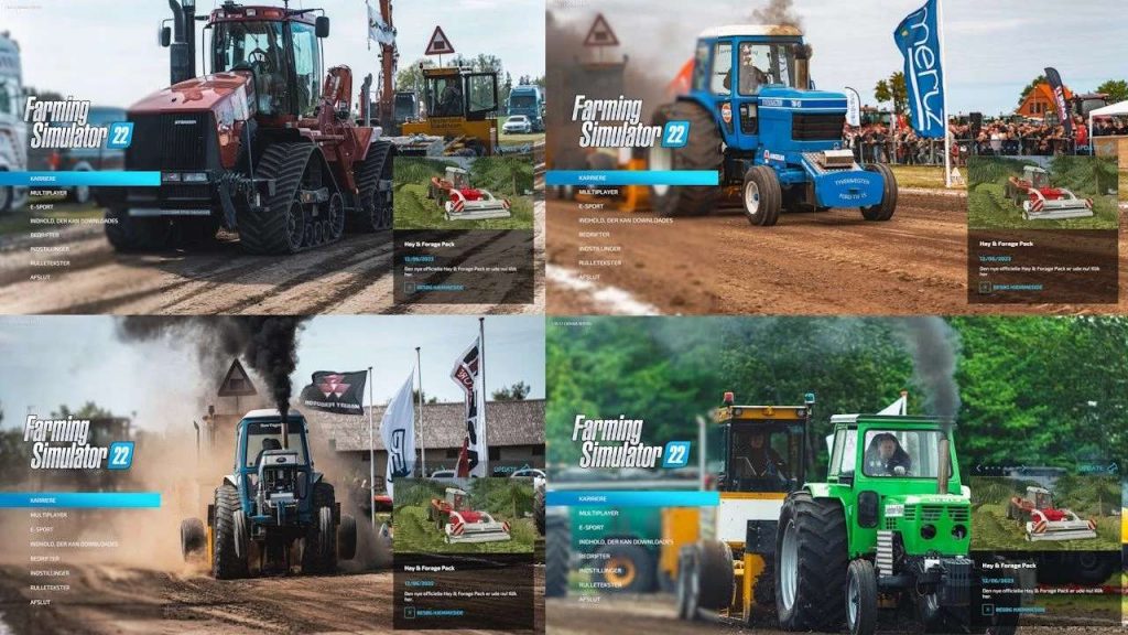 FS22 Traktor Ciągnięcie Menu Zdjęcia v1.0.0.0 - FS25 Mody | FS22 Mody