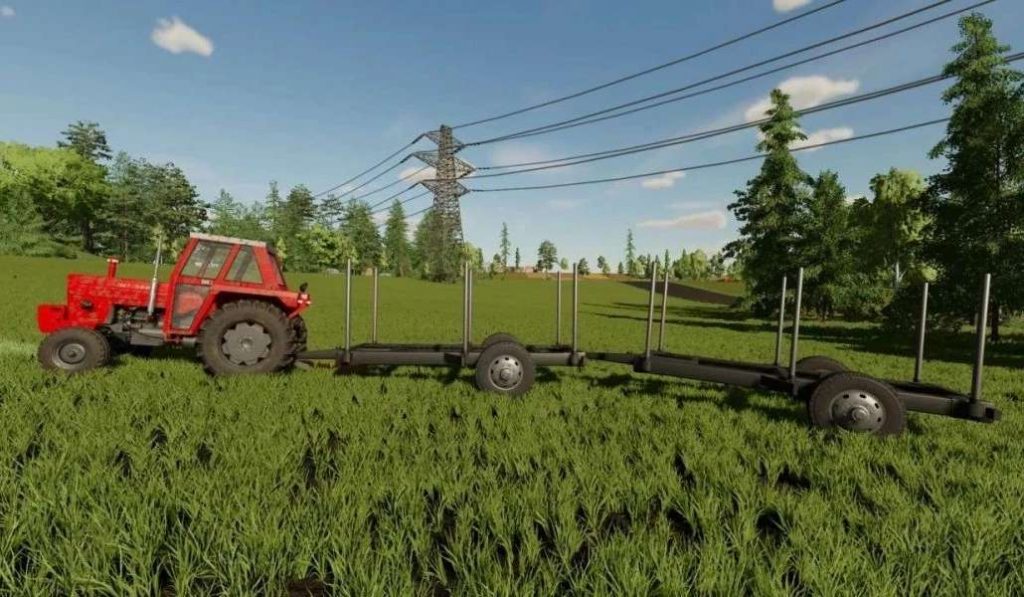 Przyczepa Do Drewna Fs22 Vagonet V1 0 0 0 Farming Simulator 22 Mod