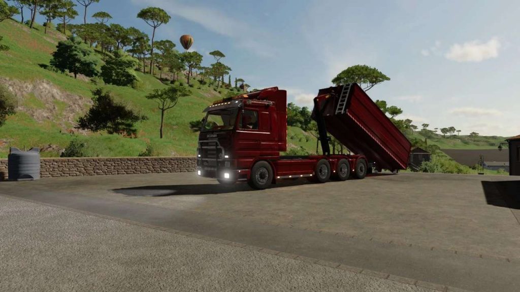 Fs22 Scania 143m Hakowiec V1.2.0.0 - Farming Simulator 22 Mod   Fs19 Mody